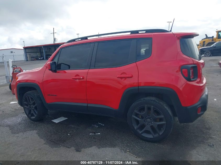 2022 Jeep Renegade (Red) Edition 4X4 VIN: ZACNJDB18NPN80659 Lot: 40787129