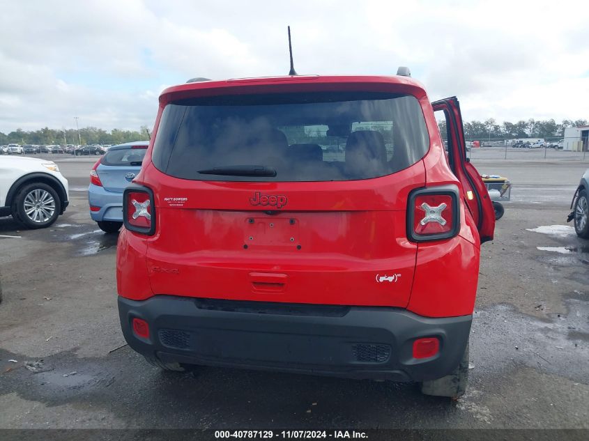 2022 Jeep Renegade (Red) Edition 4X4 VIN: ZACNJDB18NPN80659 Lot: 40787129