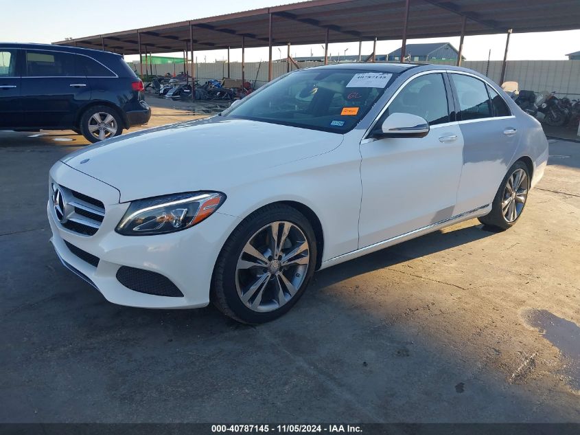 VIN 55SWF4JB6GU161429 2016 Mercedes-Benz C 300, Lux... no.2