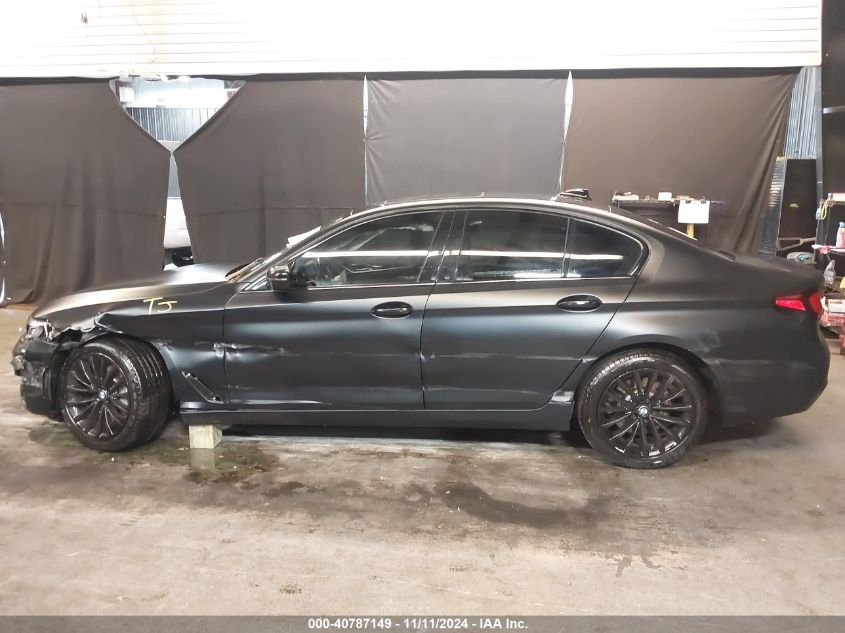 2021 BMW 530I Xi VIN: WBA13BJ08MWX02539 Lot: 40787149