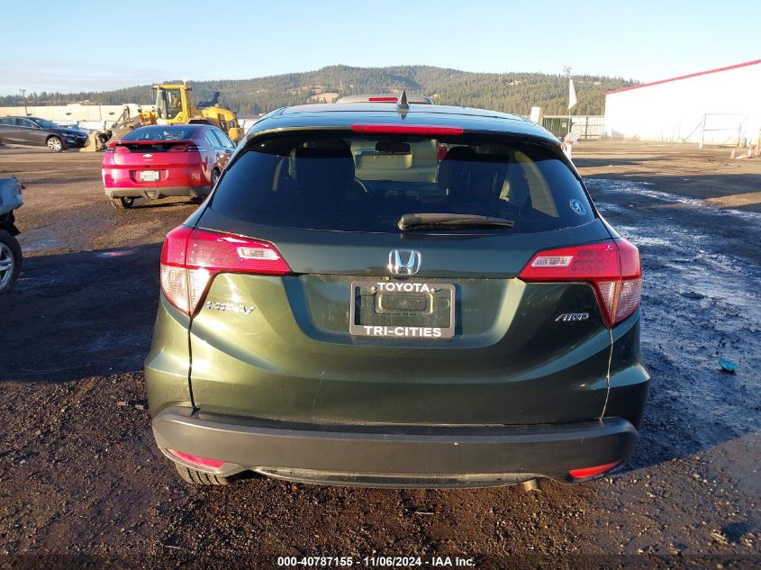 2016 Honda Hr-V Ex VIN: 3CZRU6H57GM765951 Lot: 40787155