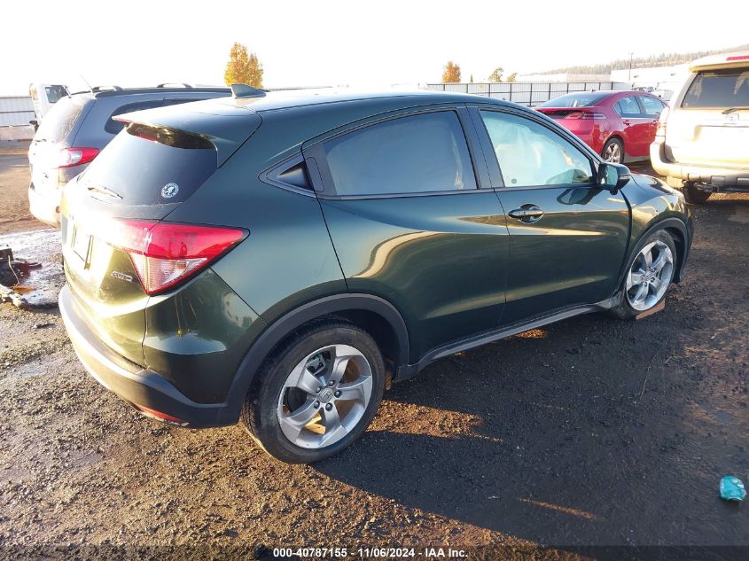 2016 Honda Hr-V Ex VIN: 3CZRU6H57GM765951 Lot: 40787155