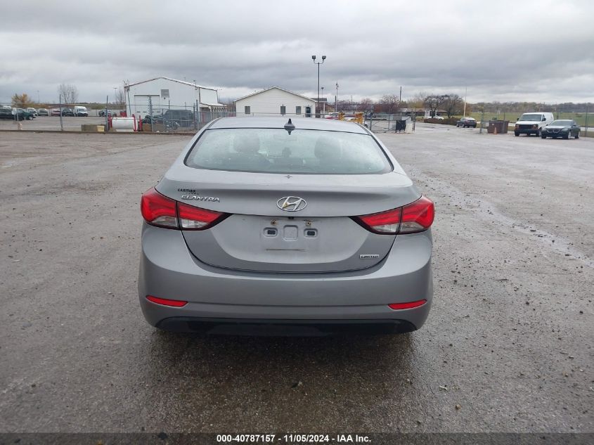 2014 Hyundai Elantra Limited VIN: KMHDH4AE0EU076969 Lot: 40787157