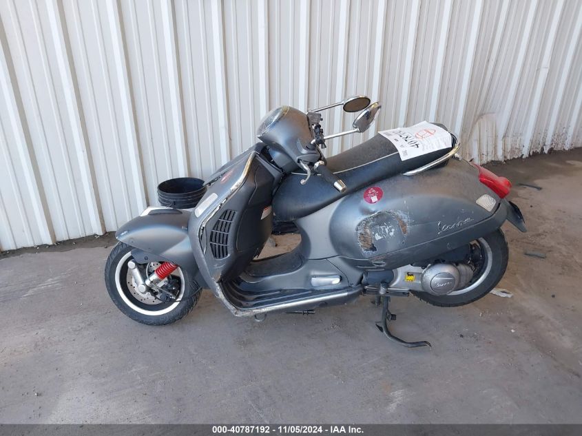 2012 Vespa Gts 300 Super VIN: ZAPM459LXC5703112 Lot: 40787192