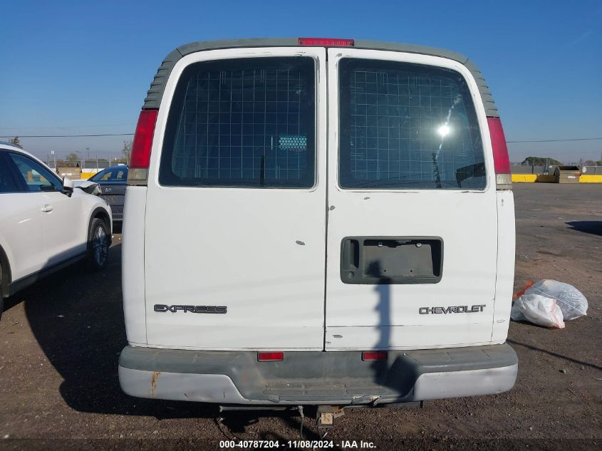 2000 Chevrolet Express VIN: 1GCHG35R0Y1238783 Lot: 40787204