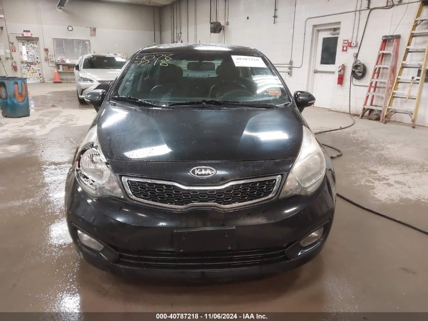 2012 Kia Rio Sx VIN: KNADN4A37C6045311 Lot: 40787218