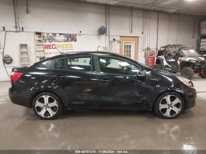 2012 Kia Rio Sx VIN: KNADN4A37C6045311 Lot: 40787218