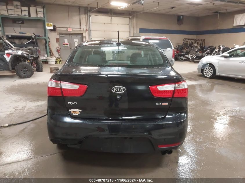 2012 Kia Rio Sx VIN: KNADN4A37C6045311 Lot: 40787218