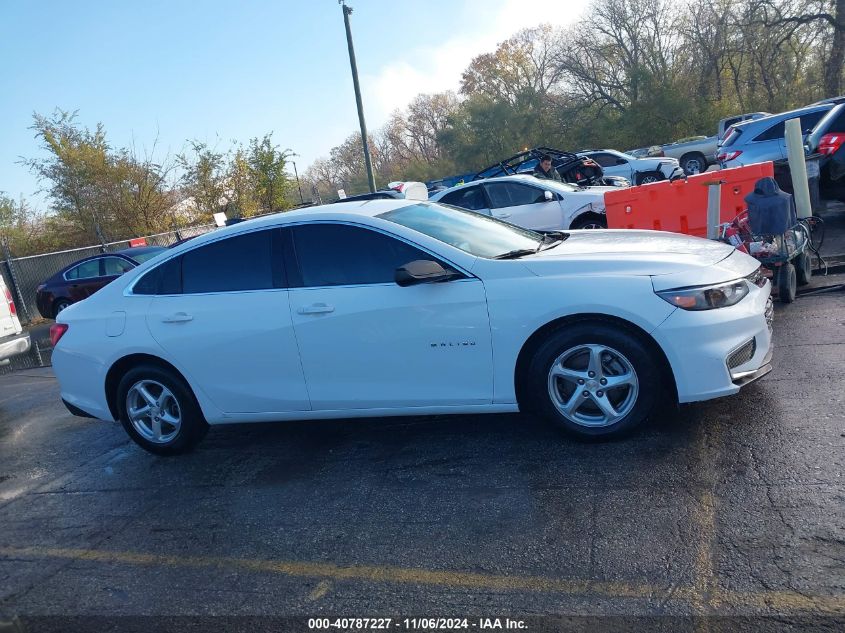 2018 Chevrolet Malibu 1Fl VIN: 1G1ZC5ST6JF233830 Lot: 40787227