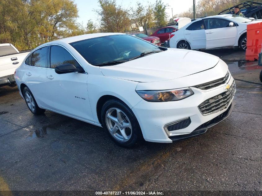 VIN 1G1ZC5ST6JF233830 2018 CHEVROLET MALIBU no.1