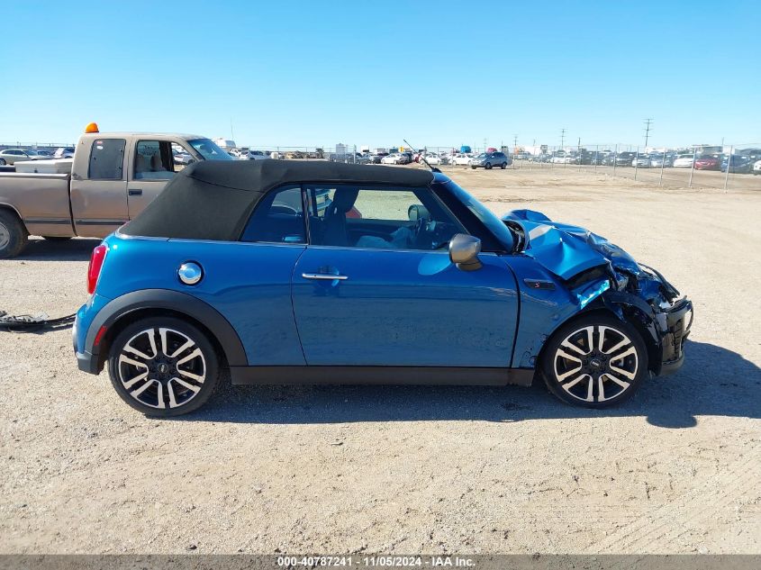 2023 Mini Convertible Cooper S VIN: WMW43DL00P3P75500 Lot: 40787241