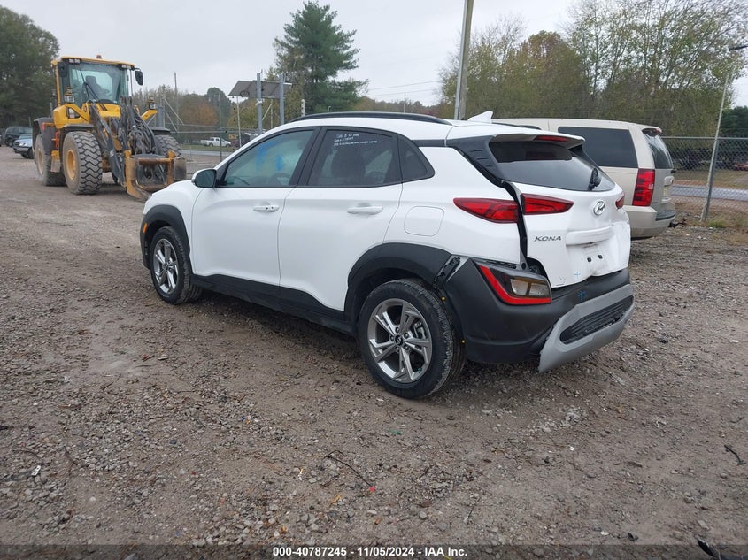 VIN KM8K62AB1PU026656 2023 HYUNDAI KONA SEL