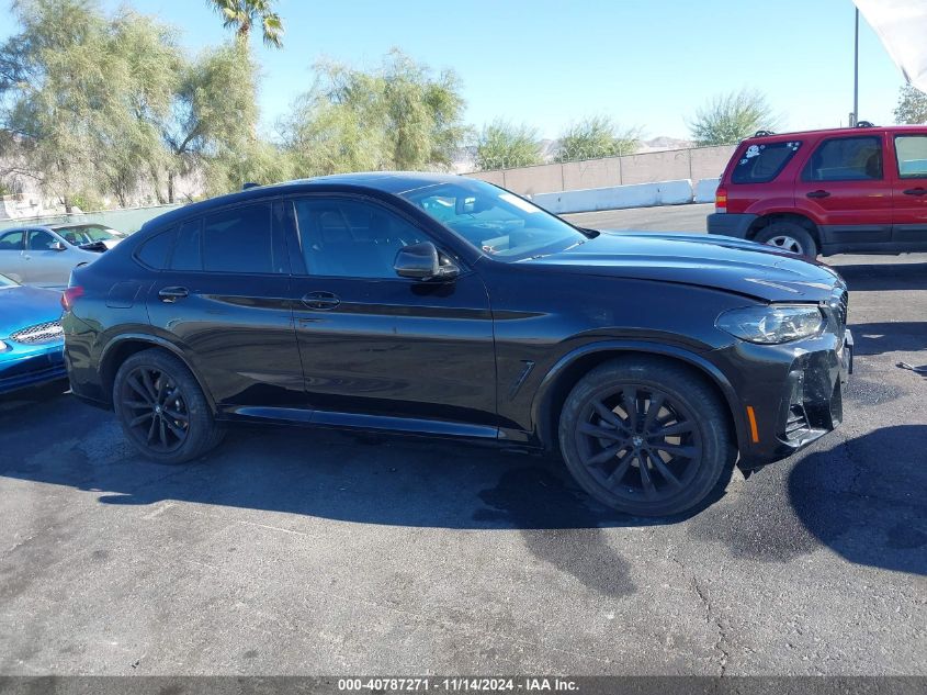 2023 BMW X4 xDrive30I VIN: 5UX33DT09P9S63695 Lot: 40787271