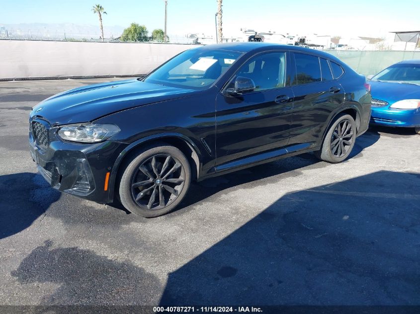 2023 BMW X4 xDrive30I VIN: 5UX33DT09P9S63695 Lot: 40787271