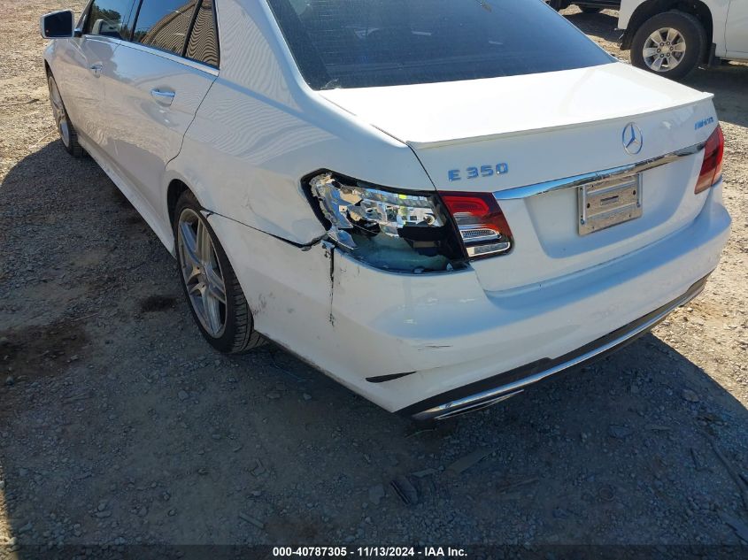 2014 Mercedes-Benz E 350 VIN: WDDHF5KB5EA891259 Lot: 40787305