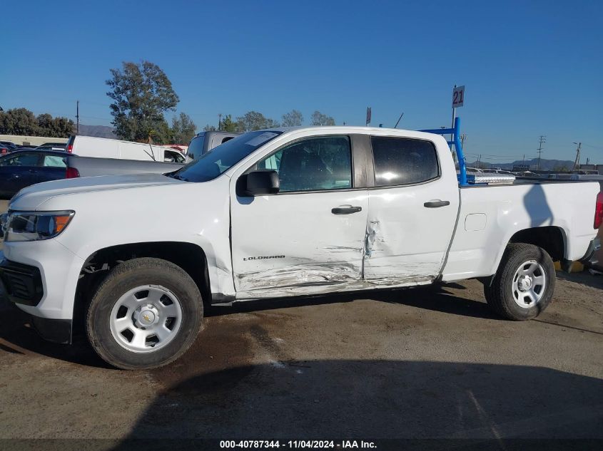 2022 Chevrolet Colorado 2Wd Long Box Wt VIN: 1GCGSBEN7N1231732 Lot: 40787344