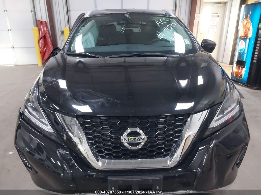 2021 Nissan Murano Sl Intelligent Awd VIN: 5N1AZ2CS0MC142948 Lot: 40787353