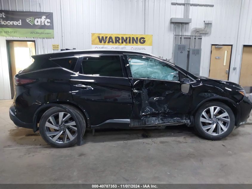 2021 Nissan Murano Sl Intelligent Awd VIN: 5N1AZ2CS0MC142948 Lot: 40787353