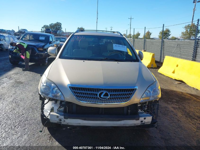 2008 Lexus Rx 400H VIN: JTJHW31U582050345 Lot: 40787361