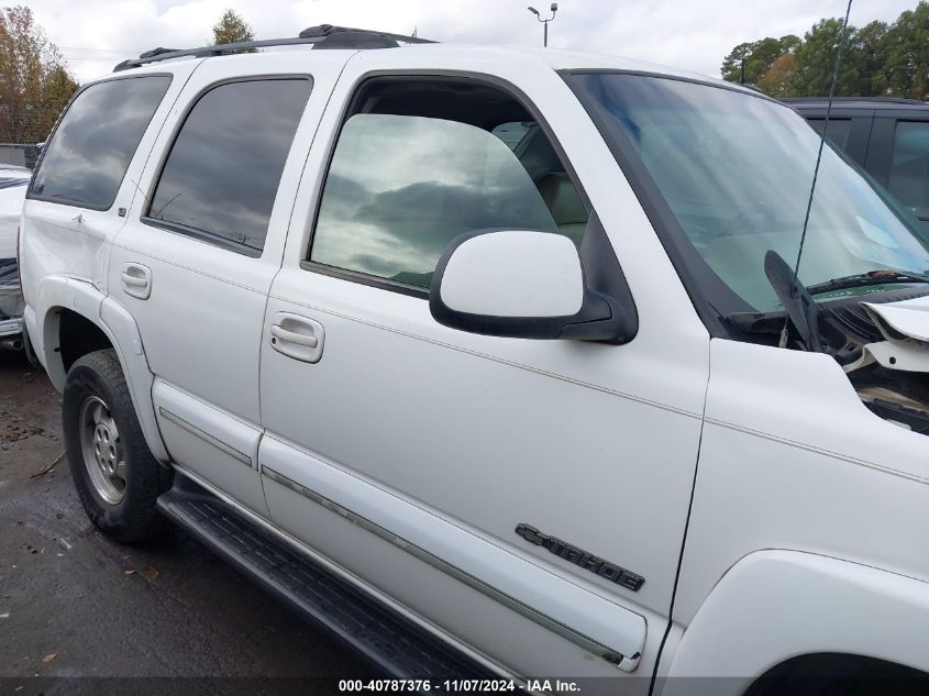 2002 Chevrolet Tahoe Lt VIN: 1GNEK13Z22R273091 Lot: 40787376