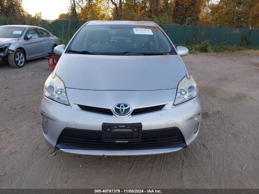 2015 Toyota Prius Two VIN: JTDKN3DUXF0438834 Lot: 40787379