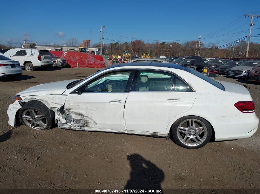 2014 MERCEDES-BENZ E VIN: WDDHF8JB2EA932983