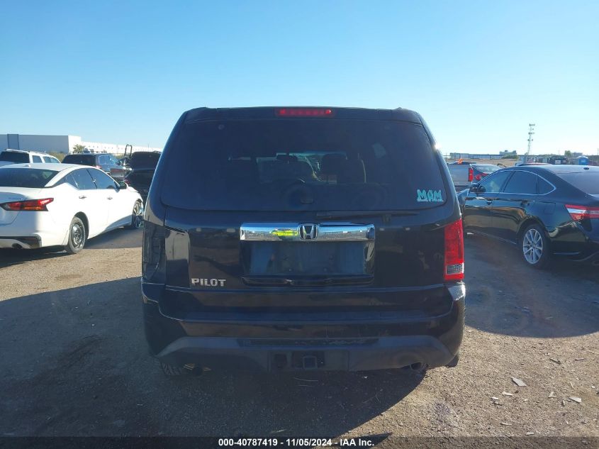 2013 Honda Pilot Lx VIN: 5FNYF3H22DB003370 Lot: 40787419