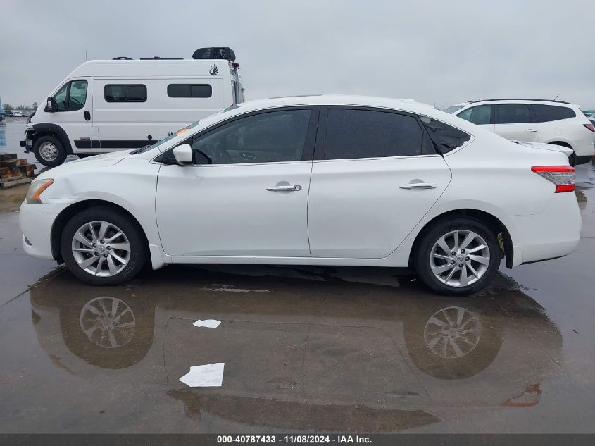 2015 Nissan Sentra Sv VIN: 3N1AB7AP1FY256233 Lot: 40787433