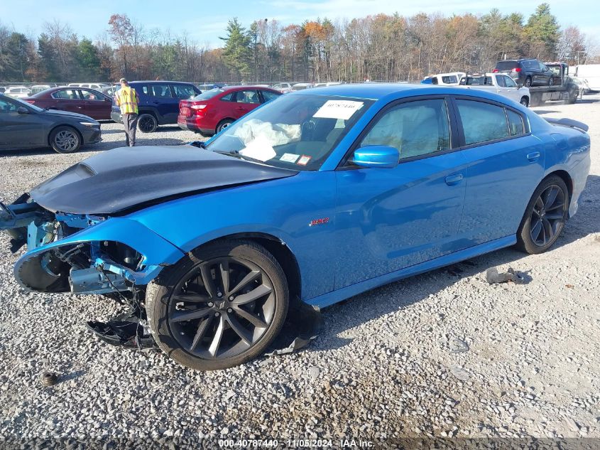 VIN 2C3CDXGJ6KH510414 2019 DODGE CHARGER no.2