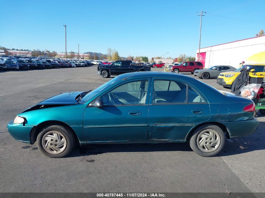 1998 Ford Escort Se VIN: 1FAFP13P8WW266883 Lot: 40787445