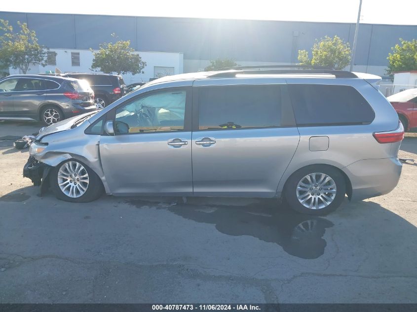 2015 Toyota Sienna Xle/Limited VIN: 5TDYK3DCXFS562495 Lot: 40787473