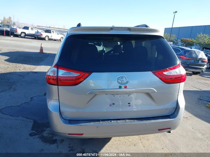 2015 Toyota Sienna Xle/Limited VIN: 5TDYK3DCXFS562495 Lot: 40787473