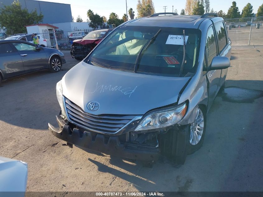 2015 Toyota Sienna Xle/Limited VIN: 5TDYK3DCXFS562495 Lot: 40787473