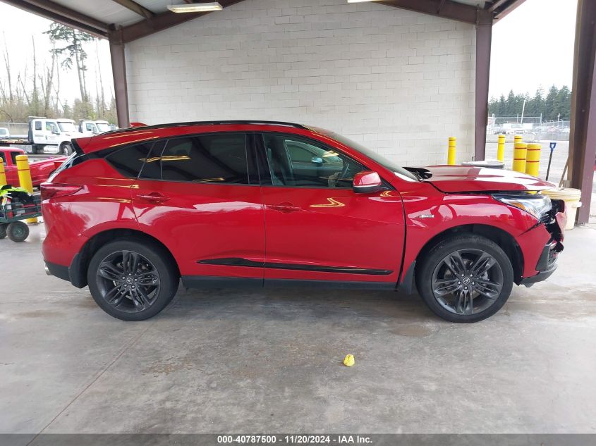 2019 Acura Rdx A-Spec Package VIN: 5J8TC2H61KL023847 Lot: 40787500