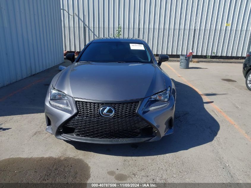 2015 Lexus Rc 350 VIN: JTHHE5BC2F5002299 Lot: 40787506