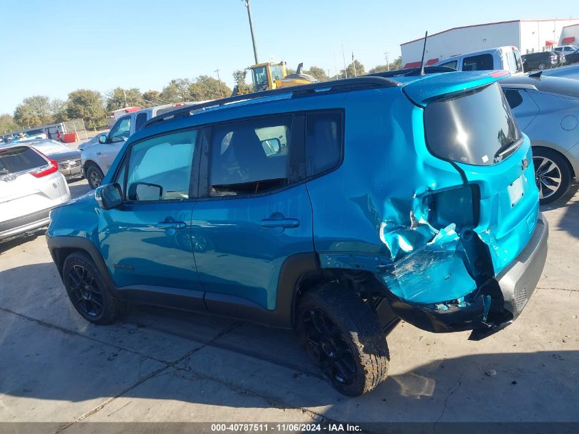 2020 Jeep Renegade Altitude Fwd VIN: ZACNJABB3LPM05255 Lot: 40787511