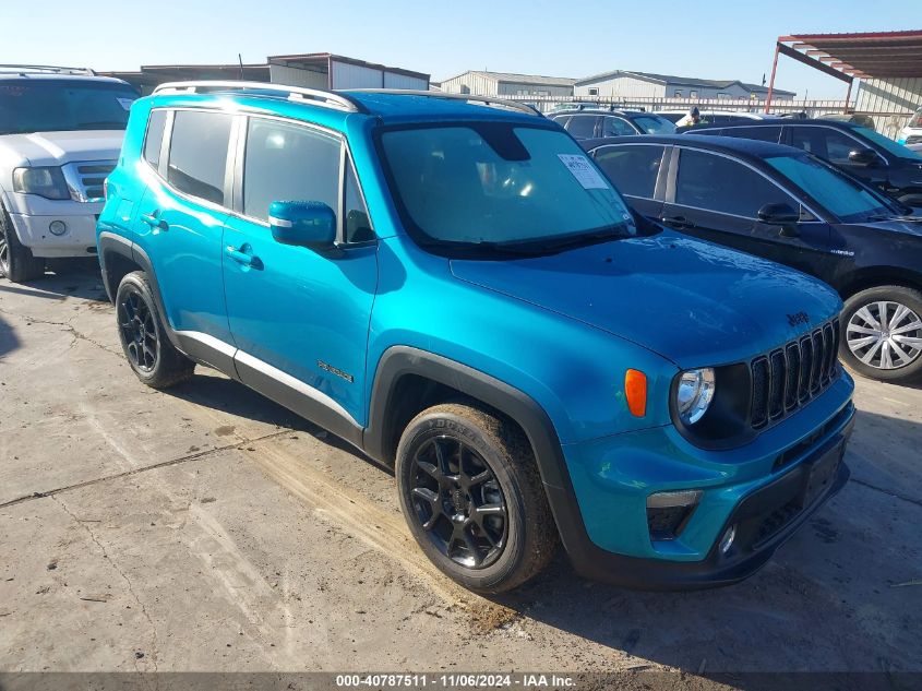 VIN ZACNJABB3LPM05255 2020 Jeep Renegade, Altitude Fwd no.1