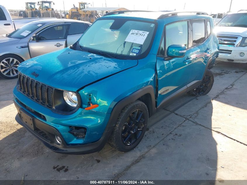 VIN ZACNJABB3LPM05255 2020 Jeep Renegade, Altitude Fwd no.2