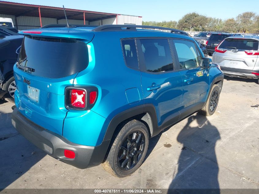 VIN ZACNJABB3LPM05255 2020 Jeep Renegade, Altitude Fwd no.4