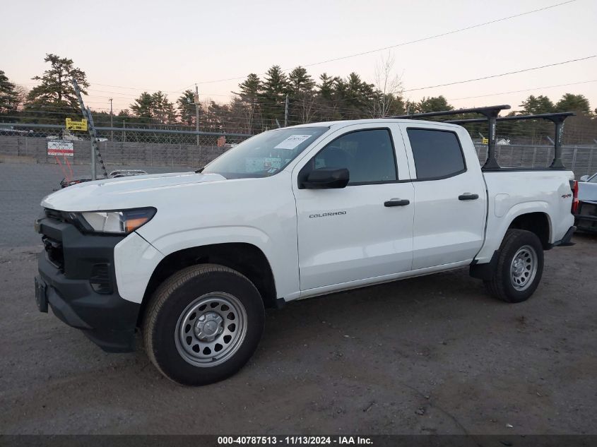 2023 Chevrolet Colorado 4Wd Short Box Wt VIN: 1GCGTBEC0P1194456 Lot: 40787513