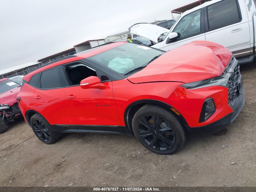 2020 Chevrolet Blazer Awd Rs VIN: 3GNKBKRS8LS706155 Lot: 40787527