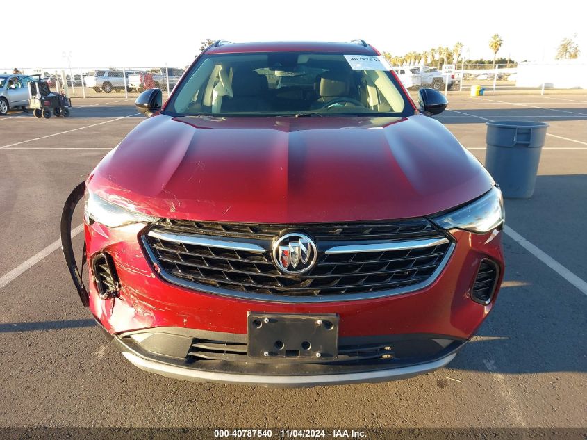 2022 Buick Envision Fwd Essence VIN: LRBFZNR42ND129357 Lot: 40787540