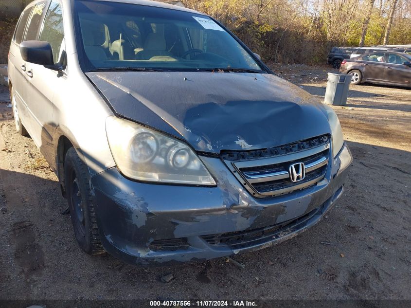 2007 Honda Odyssey Lx VIN: 5FNRL382X7B006647 Lot: 40787556