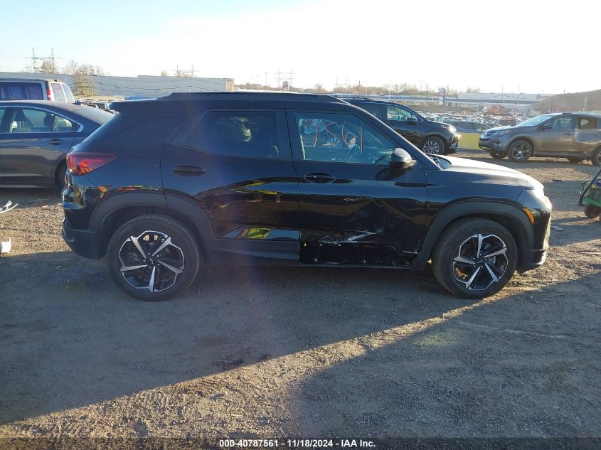 2022 Chevrolet Trailblazer Fwd Rs VIN: KL79MTSL3NB081881 Lot: 40787561