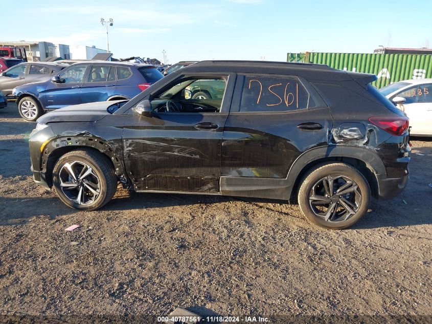 2022 Chevrolet Trailblazer Fwd Rs VIN: KL79MTSL3NB081881 Lot: 40787561