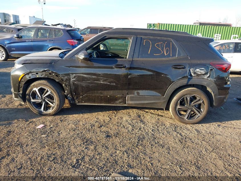 2022 Chevrolet Trailblazer Fwd Rs VIN: KL79MTSL3NB081881 Lot: 40787561