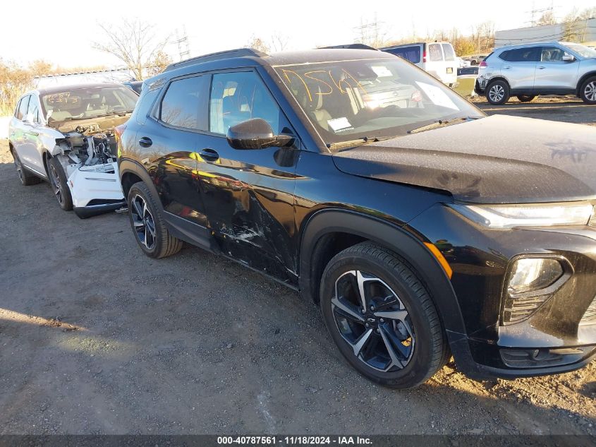 2022 Chevrolet Trailblazer Fwd Rs VIN: KL79MTSL3NB081881 Lot: 40787561