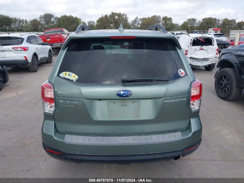 2018 Subaru Forester 2.5I Premium VIN: JF2SJAGC7JH413422 Lot: 40787578