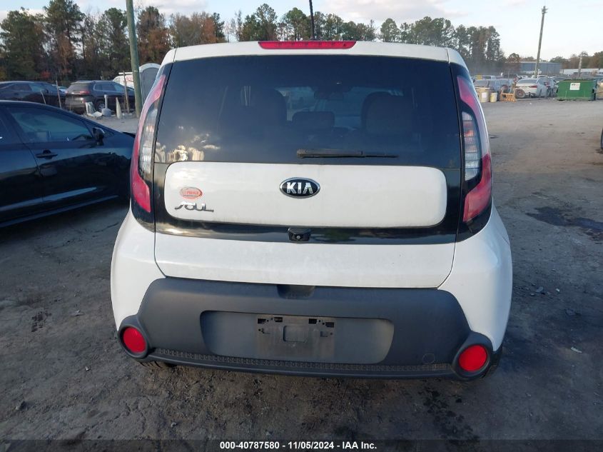 2015 Kia Soul VIN: KNDJN2A28F7229253 Lot: 40787580