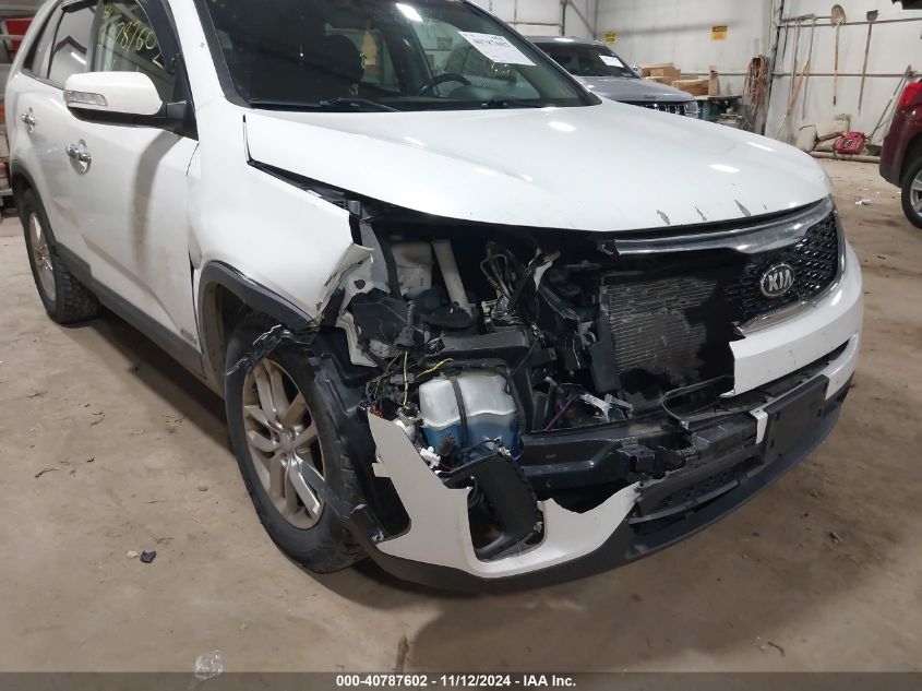 2014 Kia Sorento Lx VIN: 5XYKTCA6XEG488640 Lot: 40787602